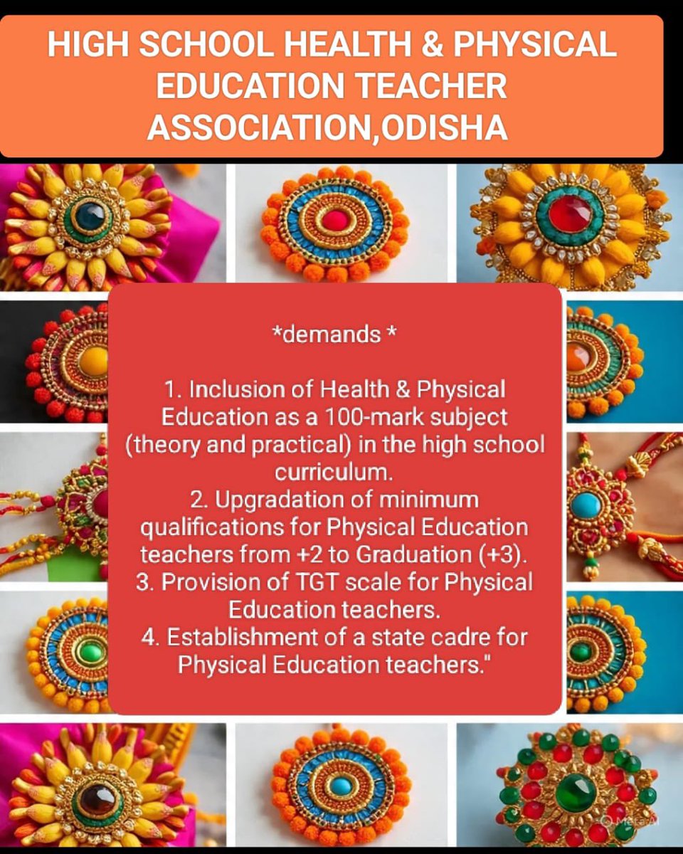 High School H & PE Teacher Odisha tweet media