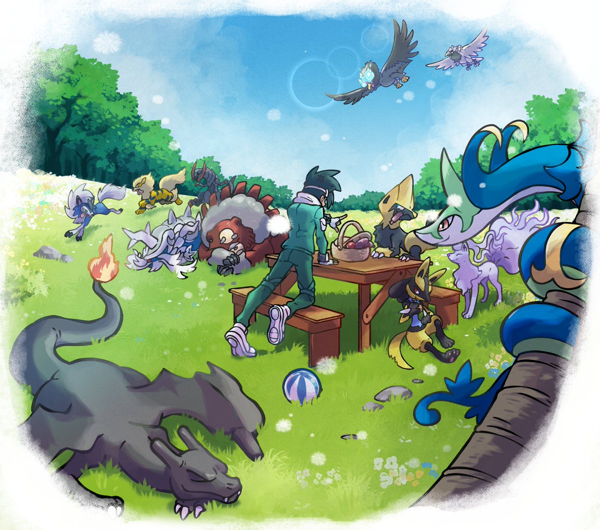 Recent Scene commission I  did! what do you guys think?

COMMISSIONS ARE OPEN!

#pokemon #PokemonGO #OC #Pokemonart