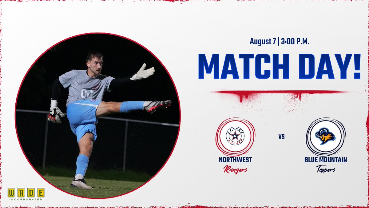 👂What's that you say?  A home match?

Join us for a <a href="/Northwest_MSOC/">Northwest Men's Soccer</a>  afternoon exhibition

🆚 Blue Mountain Christian
🕒 3:00 P.M.
🏟️ Ranger Soccer Complex
📍 Senatobia
🚫 No Broadcast

#ALLN