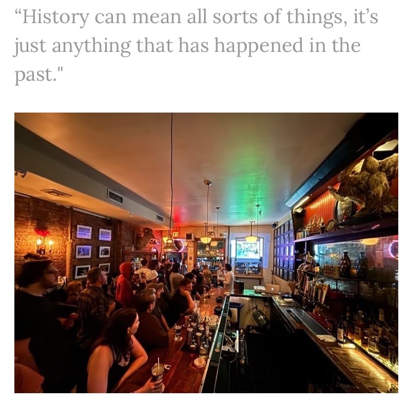 New York City Media has finally taken notice of Greenpoint History Night, with this lovely piece in the local worker-owned pub <a href="/TheNY_Groove/">The New York Groove</a>. Link below!