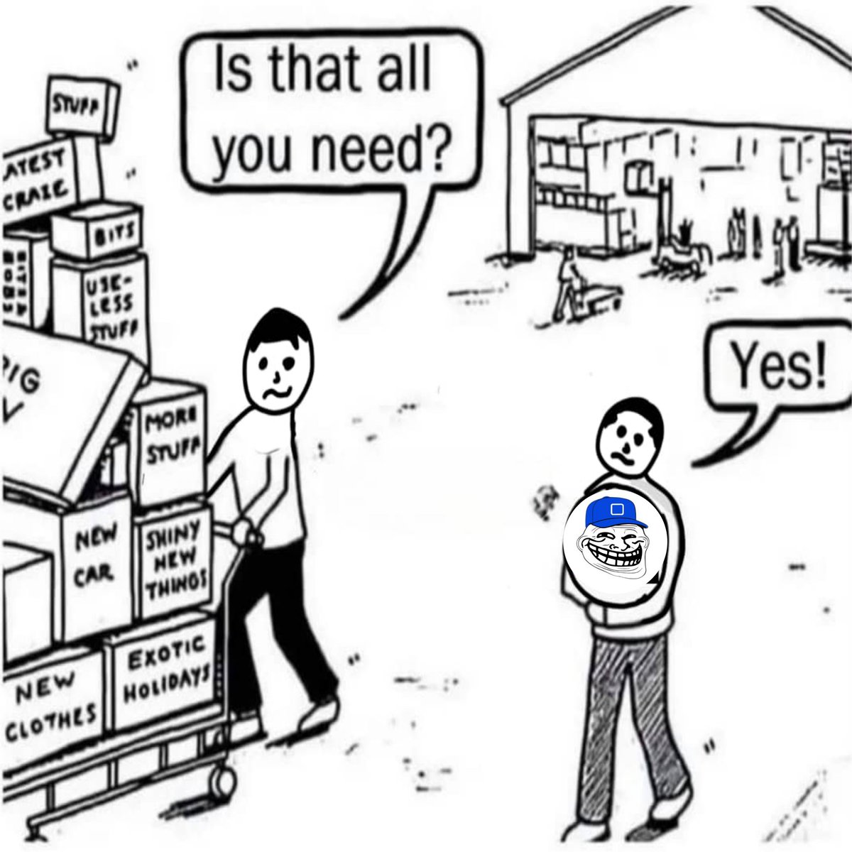 AMBASSADOR73822's tweet photo. @based_troll_ My only treasure is @based_troll_ . I believe the team love it

#BasedTroll #MemeContest #BaseChain #TrollOnBase https://t.co/3VJ0IORUrI