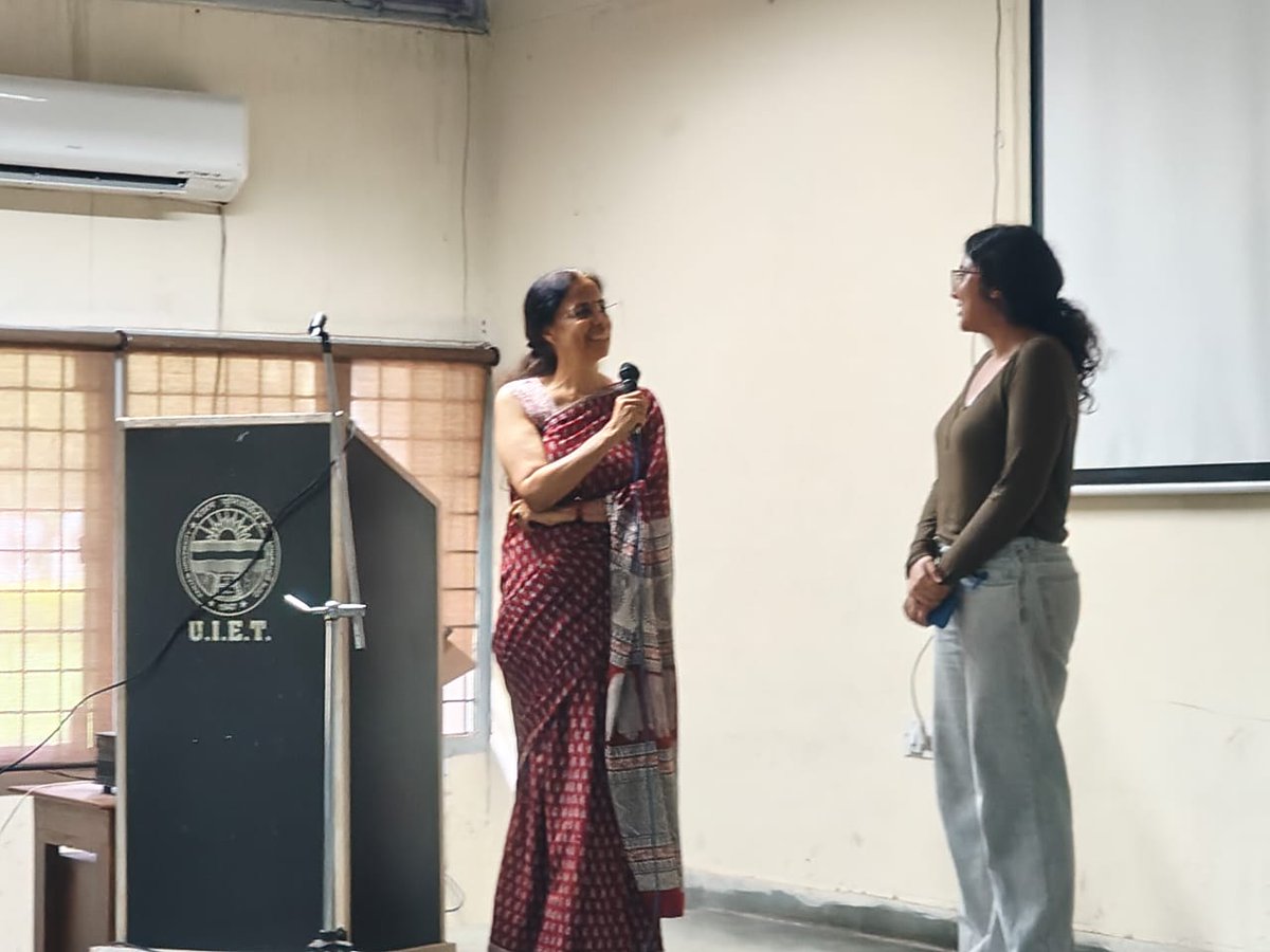 PI-RAHI: Northern Region S&amp;T Cluster | Expert Talk at UIET Panjab University
📅 August 7, 2025 | 📍Chandigarh, India

Today, Dr. Jatinder Kaur Arora, Advisor , PI-RAHI (PU-IIT Ropar Regional Accelerator for Holistic Innovations Foundation)- Northern Region S&amp;T Cluster, motivated