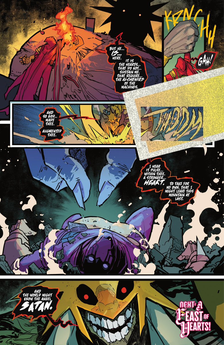Azrael vs satan