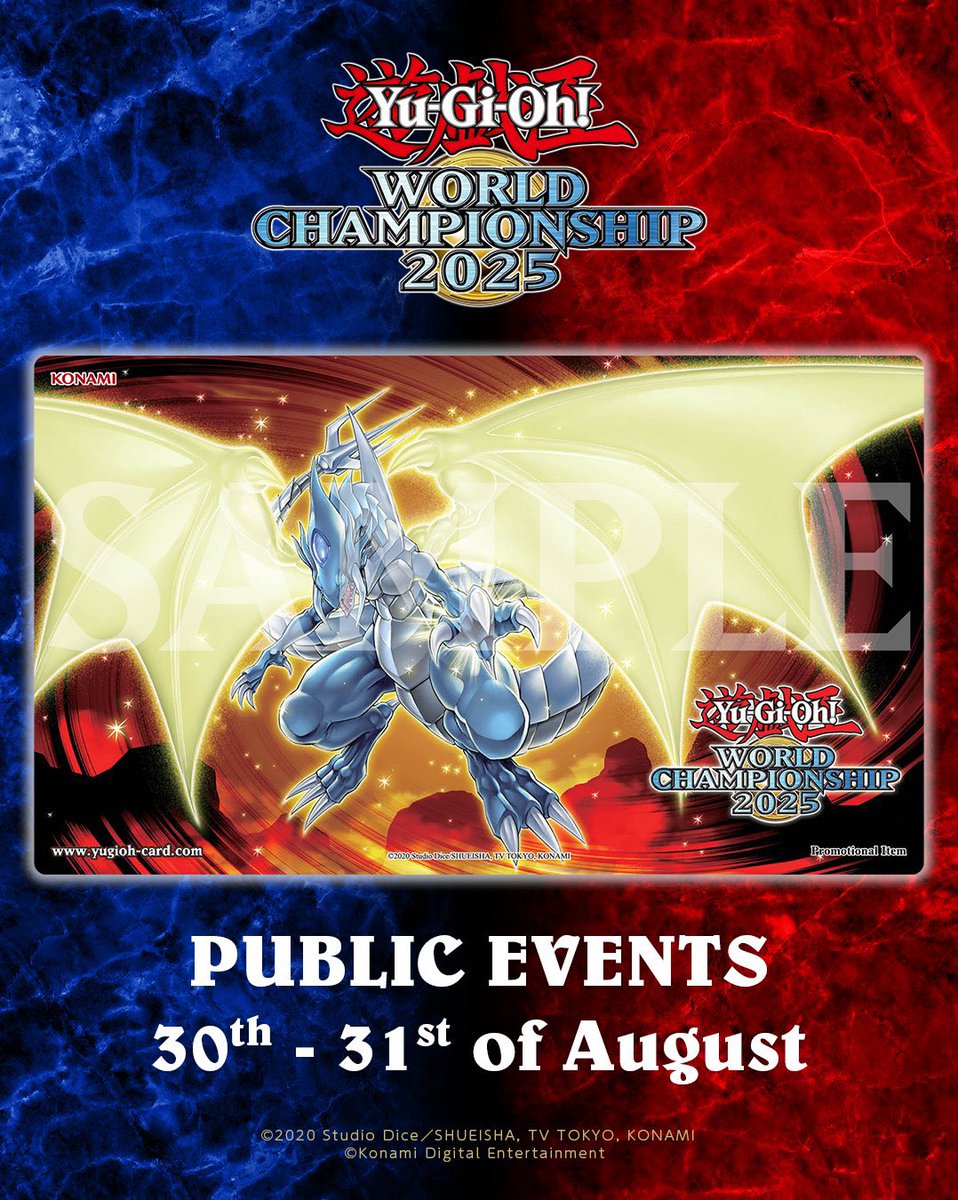 𝗪𝗖𝗦 2025❱ Konami just revealed a new Game Mat that duelists