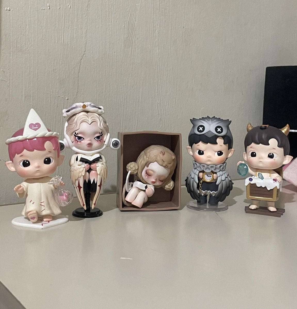 coupjeos's tweet photo. wts popmart skullpanda &amp; hacipupu (₱320 ea)

- unsealed but complete inclus
- no flaws

mop: gcash / maya
mod: jnt / sdd

t. adventures in the woods owl the constellation taurus a night of fantasy series heart stealer everyday wonderland the timid the philosophy image of reality https://t.co/ZNeI3aS6xx