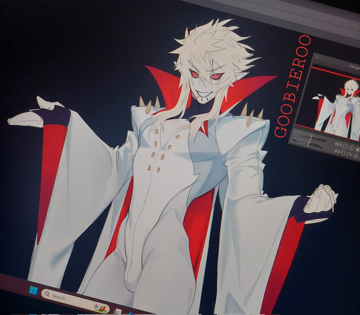 You are all now a part of his cult. I don't make the rules~🤍🩸

They may or may not ask for a blood sacrifice to prove your loyalty🍷