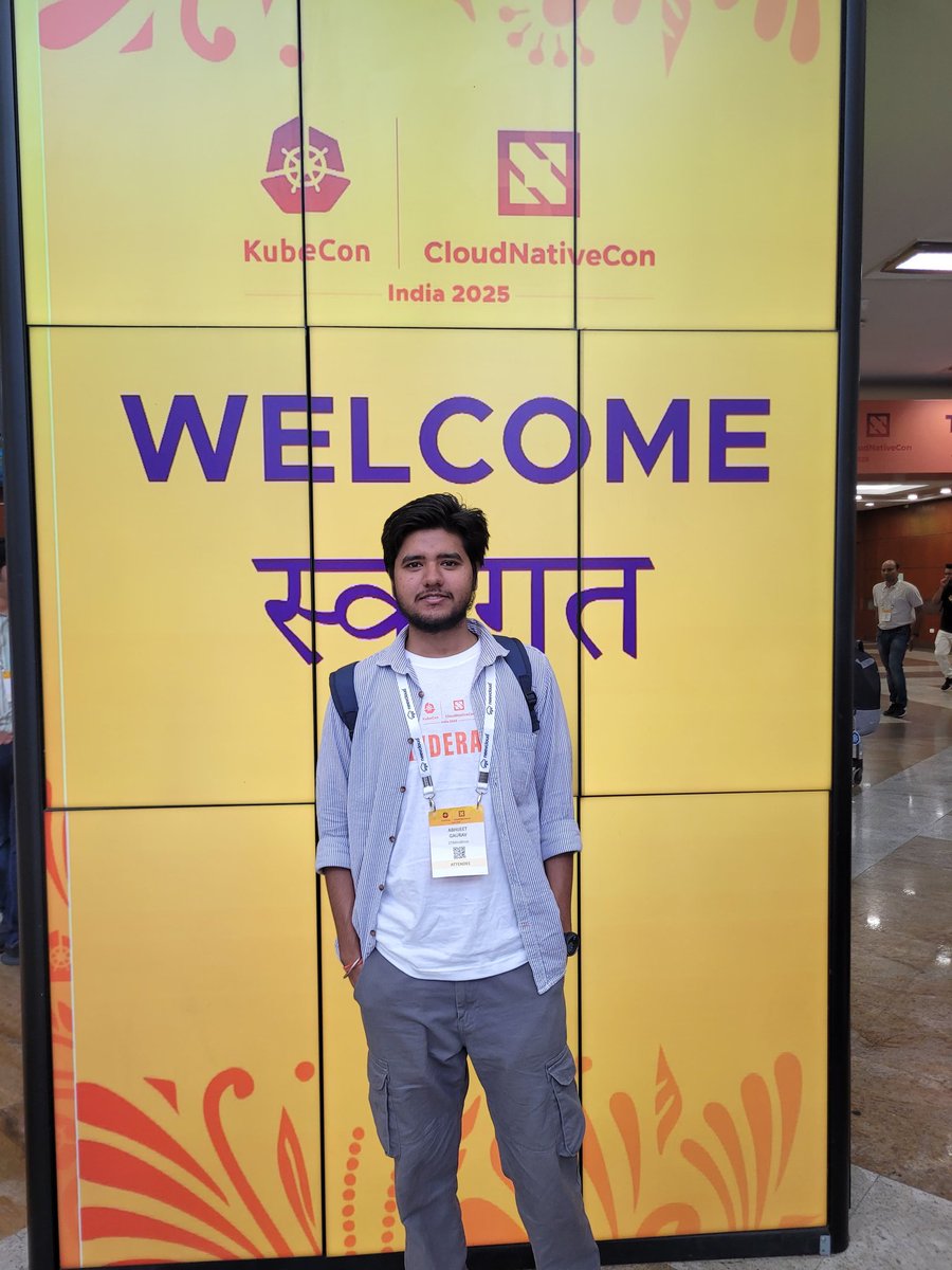 Day 2 of #KubeCon + #CloudNativeCon India comes to a close filled with meaningful conversations, new friendships, and so much learning from each other. 💬🤝

Grateful for the amazing community. See you all again soon! 🇮🇳

#KubeConIndia #CloudNative #OpenSource #CommunityVibes