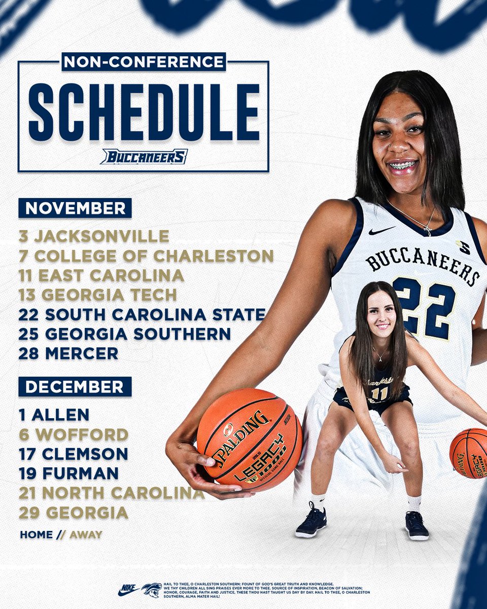 Charleston Southern Womenโs Basketball (@csubucswbb) on Twitter photo Stage is set ๐ฅ
Our non-conference schedule is here!
#ClimbTheLadder | #BucStrong Stage is set ๐ฅ
Our non-conference schedule is here!
#ClimbTheLadder | #BucStrong