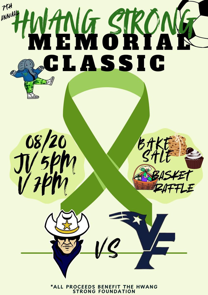 tracey_kempton's tweet photo. Go support a great cause! If you would like to donate please reach out to Debbie or George #HwangSTRONG @NRHSMensSoccer https://t.co/CyWzg8SF9F