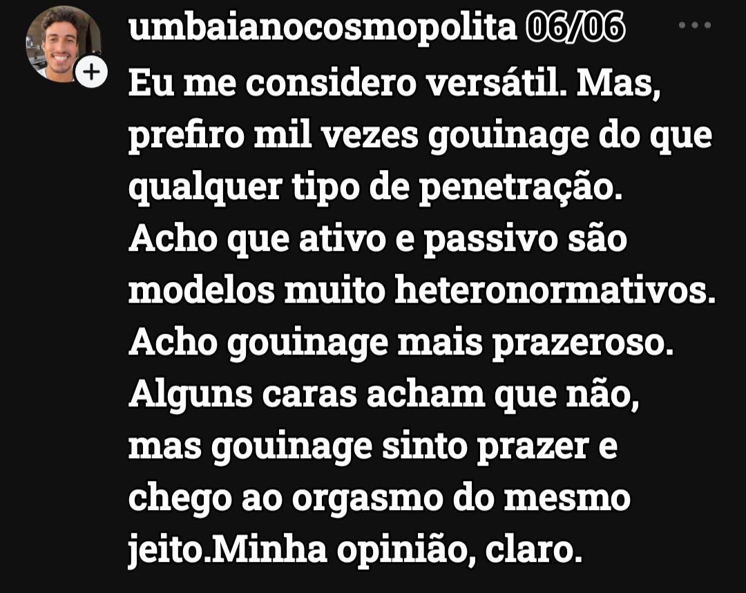 Opinião válida e muito importante. Eu concordo 👏🏾
#SexoSemPenetração #Gouine #Gouinage #Sexo #Frottage  #VisibilidadeGouine