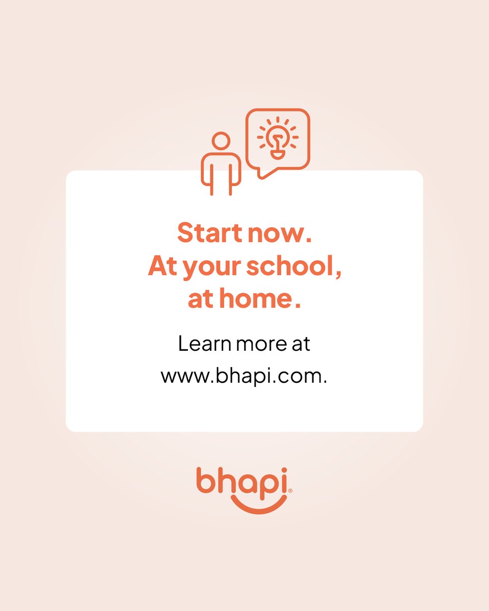 bhapi_io's tweet image. August can be the beginning of a new habit: talking about how the internet affects our emotional health—especially that of children and teenagers. Learn how to bring this conversation into your school and your home. Visit bhapi.com.
#DigitalWellbeing #Bhapi