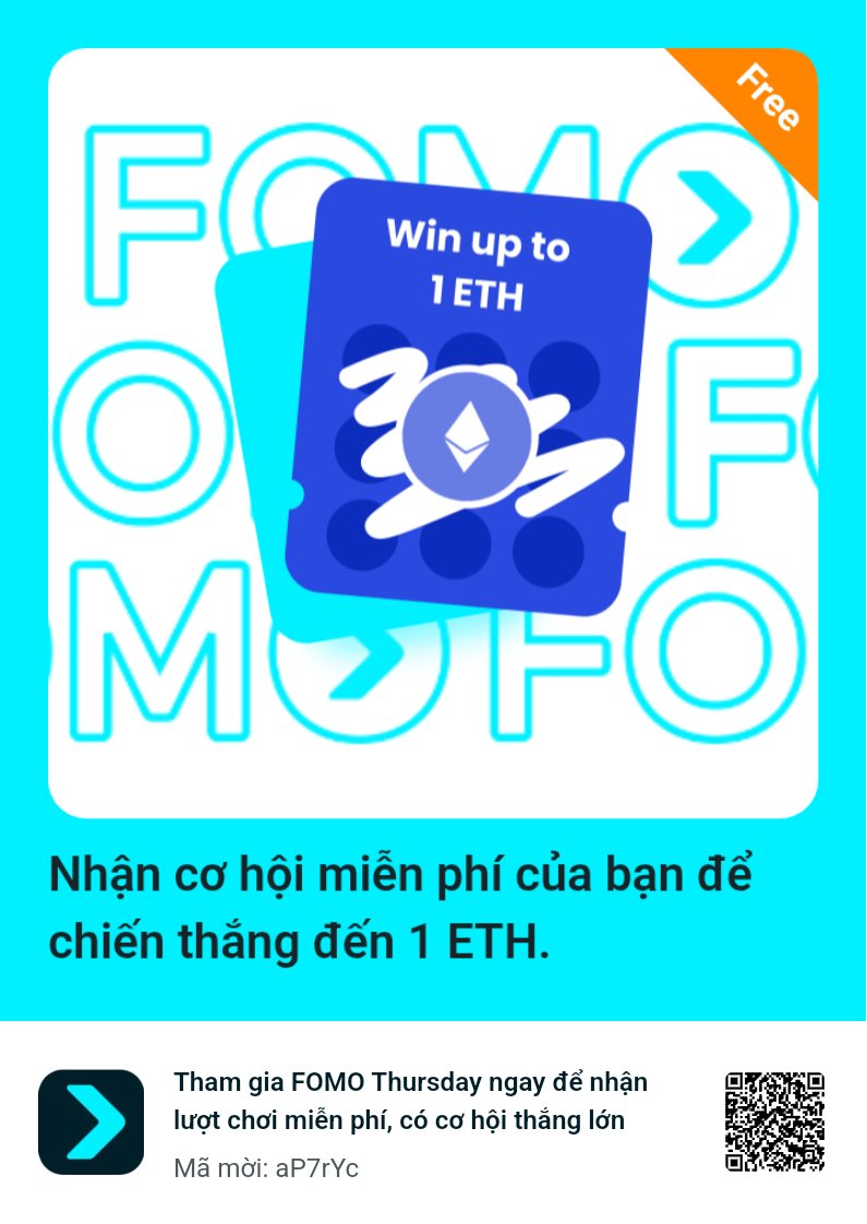 ieuemnhieu's tweet photo. Tham gia FOMO Thursday ngay để nhận lượt chơi miễn phí, có cơ hội thắng lớn @BitgetWallet #FOMOThursdays
https://t.co/cFLw3fqzuW https://t.co/j71DSnhaPC