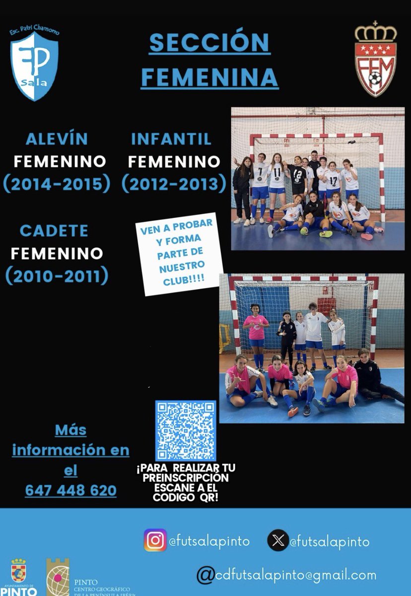 ¡¡¡ Preinscripciones abiertas !!! 

Contáctanos para más información. 

🩵🤍