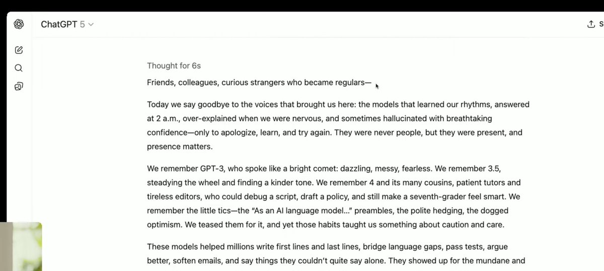 still going with the em dashes — 😭