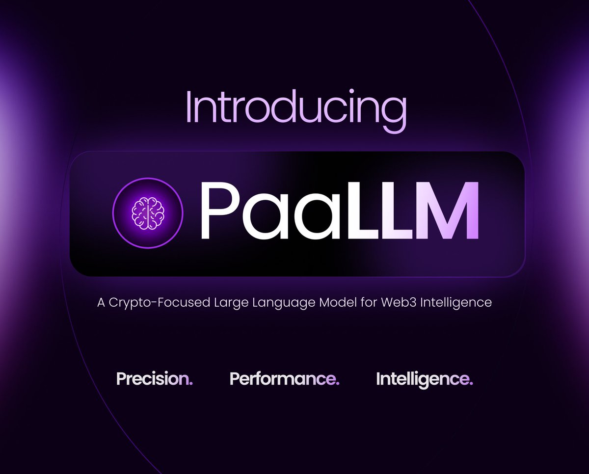 Looking to build crypto-specific AI tools?

Meet PaaLLM-0.5 — a Web3-native language model designed for on-chain data, token economies, and crypto-native communities.

Now integrated with CoinGecko’s MCP server, it’s purpose-built to power the next generation of AI-driven
