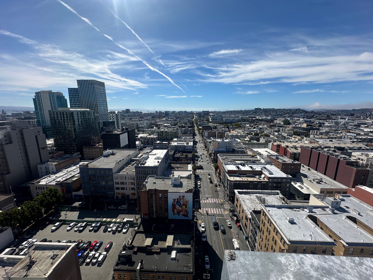 Good morning from the SF Frontier Tower!