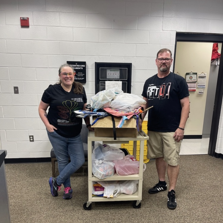 We would like to send a heartfelt thank you to Keith Priest, Emilee Ogden, and the Fredericksburg United Methodist Church for their school supply donation! Thank you for thinking of Lafayette Elementary!