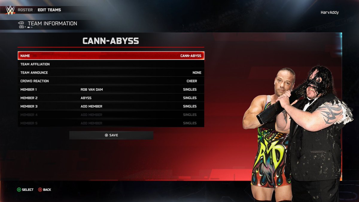 Meet the greatest tag team of all time

Cann-Abyss

#WWE2K25