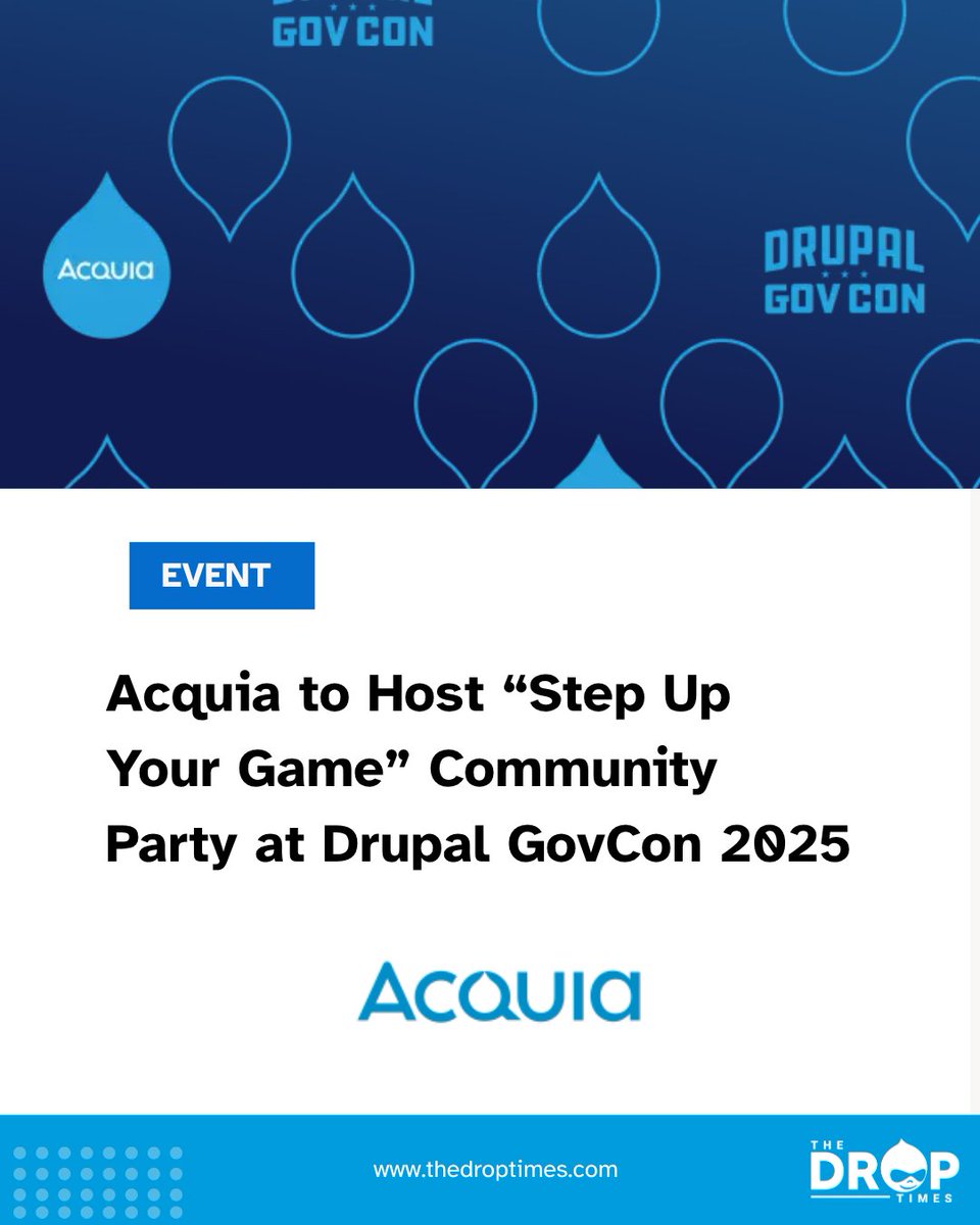 Join <a href="/amazeeio/">amazee.io</a> ’s live walkthrough on deploying the Drupal AI Provider 🧠
📅 Aug 27 | 9:00 AM EDT
Get hands-on with setup, integration, and privacy-first AI tools—plus Q&amp;A with the creators.

🔗 thedroptimes.com/node/50802 
#Drupal #AI #Webinar #OpenSource