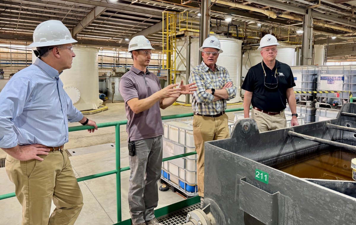 Energy Fuels Inc. (@energy_fuels) on Twitter photo Energy Fuels hosted a team from the Idaho National Laboratory (<a href="/INL/">Idaho National Lab</a>), including Director <a href="/john_c_wagner/">John Wagner</a>, Ron Crone of the Materials and Fuels Complex, and Chief Geologist Travis McLing at our White Mesa Mill in Blanding early this week.
During the visit, we showcased Energy Energy Fuels hosted a team from the Idaho National Laboratory (<a href="/INL/">Idaho National Lab</a>), including Director <a href="/john_c_wagner/">John Wagner</a>, Ron Crone of the Materials and Fuels Complex, and Chief Geologist Travis McLing at our White Mesa Mill in Blanding early this week.
During the visit, we showcased Energy