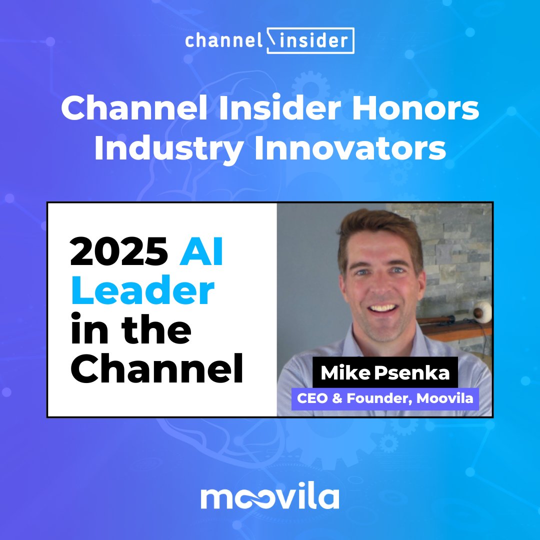 Moovila (@moovila_app) on Twitter photo ICYMI: Our founder and CEO, Mike Psenka, has been named one of <a href="/ChannelInsider/">Channel Insider</a>'s 2025 AI Leaders in the Channel!
📣 Read the press release: hubs.la/Q03BLYFB0
👉 See the full list of AI leaders: hubs.la/Q03BL_fQ0
#ChannelInsider #Leadership #MSP #AI #Moovila ICYMI: Our founder and CEO, Mike Psenka, has been named one of <a href="/ChannelInsider/">Channel Insider</a>'s 2025 AI Leaders in the Channel!
📣 Read the press release: hubs.la/Q03BLYFB0
👉 See the full list of AI leaders: hubs.la/Q03BL_fQ0
#ChannelInsider #Leadership #MSP #AI #Moovila