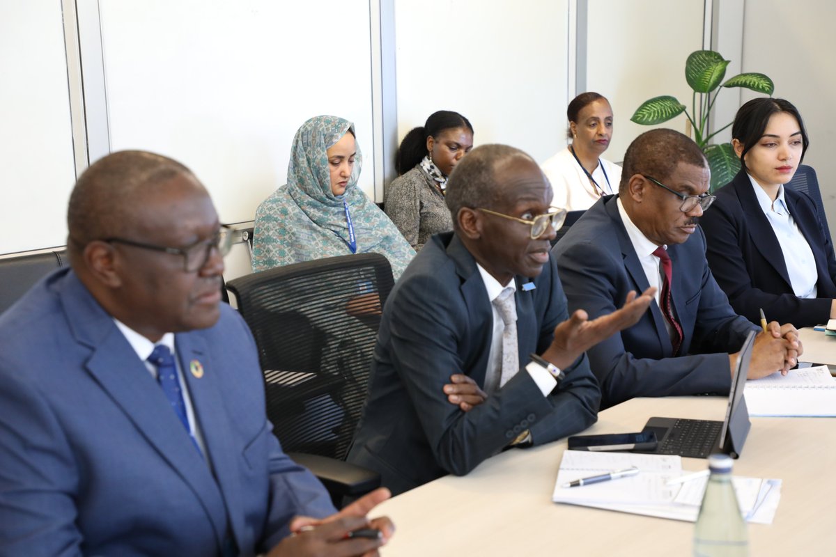 WHOEthiopia's tweet photo. Strengthening domestic resource mobilization is key to resilient systems. At @UNECA, Prof. Janabi emphasized bold, multisectoral action to integrate health in national development strategies.
#AfricaHealth #UHC #HealthForAll #WHOAFRO https://t.co/UeoMjXg6x6