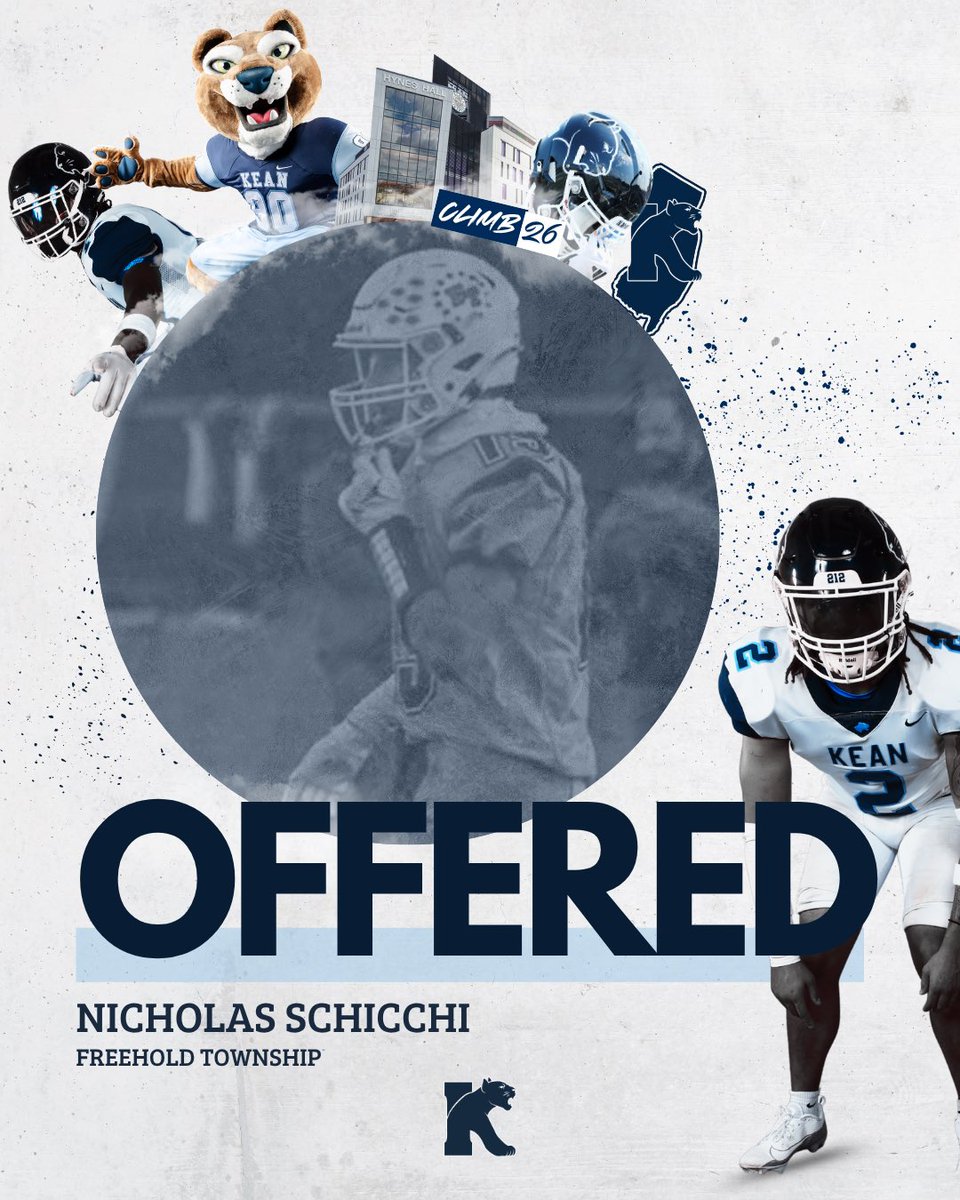 After a call with <a href="/Coach_Galante/">David C. Galante</a> i am blessed to receive my first offer from <a href="/KUFootball212/">Kean University Football</a> 
<a href="/FTHSfootball/">Township Football</a>
