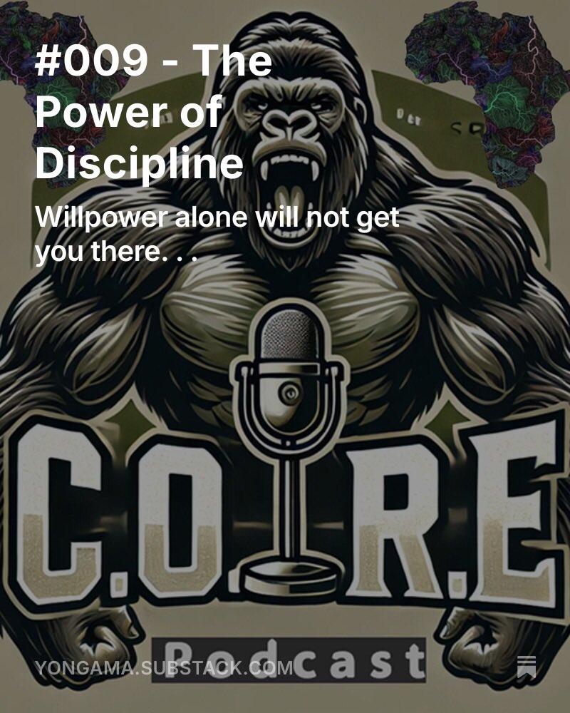 C_O_R_E_podcast's tweet image. New Episode out. . .
#009 - The Power of Discipline
open.spotify.com/episode/71OZly…
#C_O_R_E_Podcast