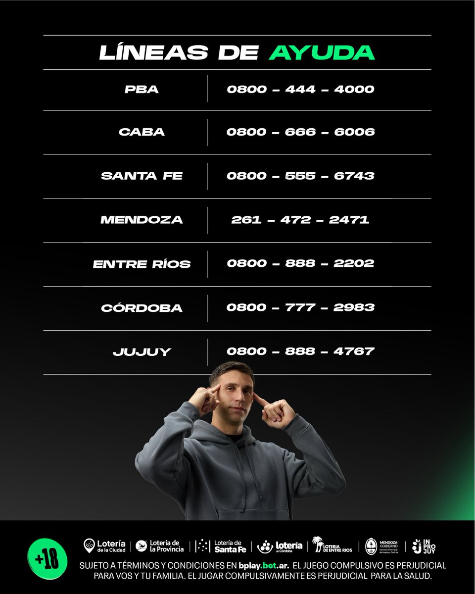 ✅ Jugar seguro es jugar mejor.

Por eso en #bplay promovemos un juego legal y seguro.

🔞 Recordá, es solo para mayores de 18 años.