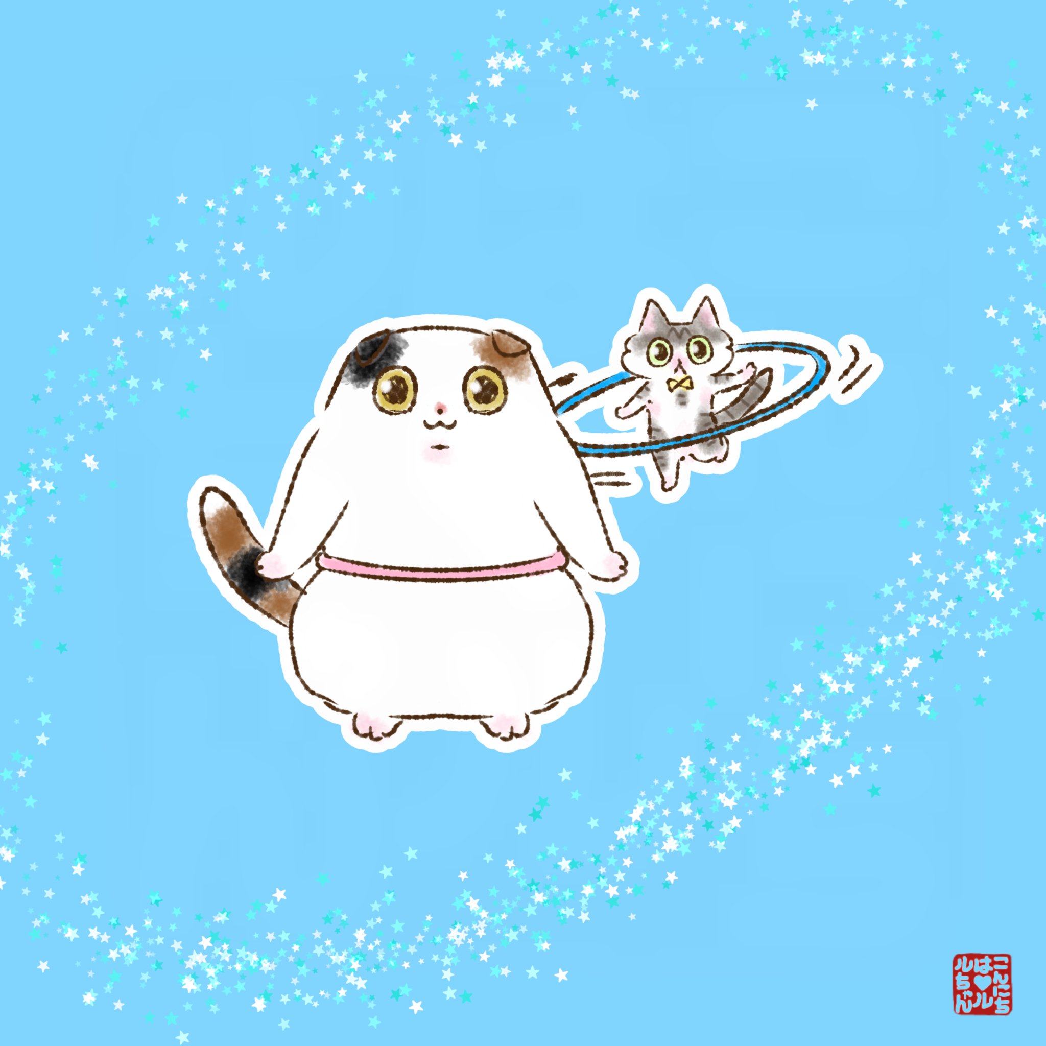 猫イラスト はるぷっぷ こんにちは♥ルルちゃん on X: 