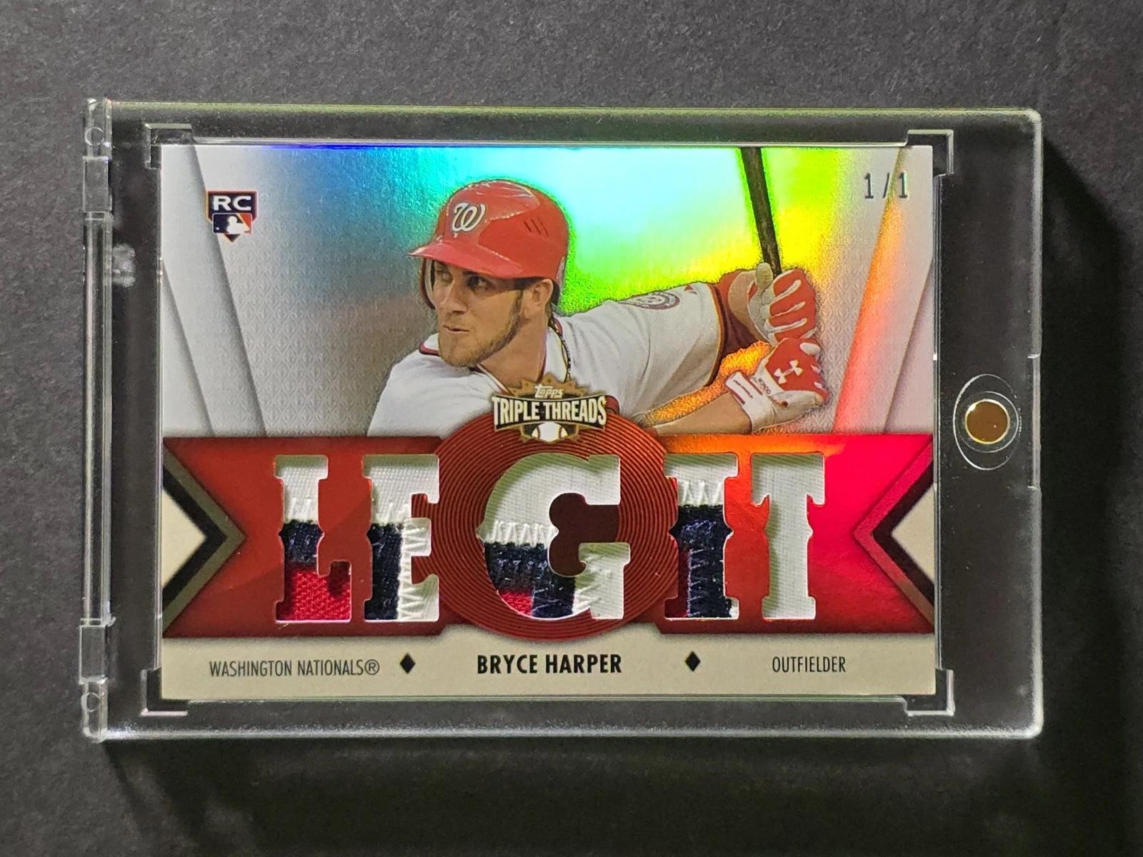 その他 2014 Topps Bryce Harper patch auto robbie on X: 