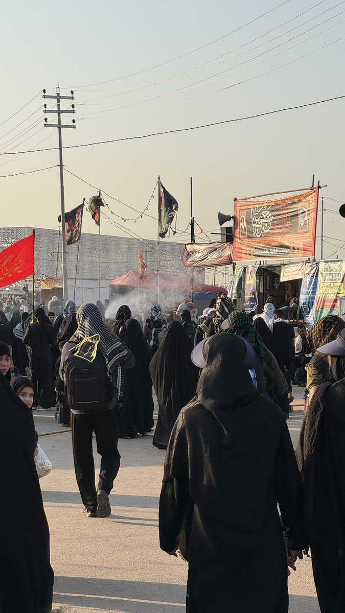 في دَرب الحُسين أسرار لا يَعرفها الا من سار على الدرب🖤

#مشاية_الاربعين