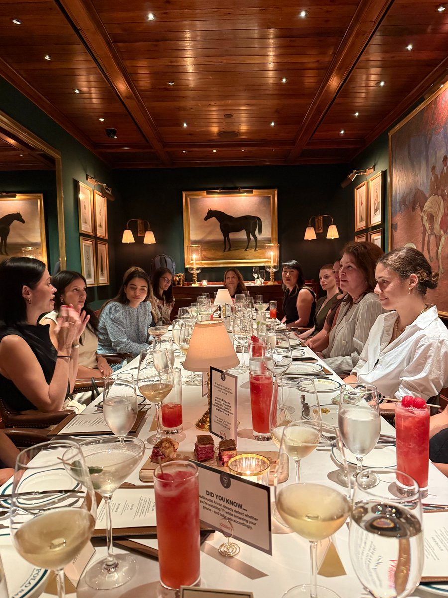 Dstillery (@dstillery) on Twitter photo What a night at The Polo Bar in NYC. ✨ 
Our first "Innovators & Influencers" dinner brought together industry leaders for an unforgettable evening of conversation and connection.
Huge thanks to everyone who joined us – looking forward to the next one!
#summerdinner What a night at The Polo Bar in NYC. ✨ 
Our first "Innovators & Influencers" dinner brought together industry leaders for an unforgettable evening of conversation and connection.
Huge thanks to everyone who joined us – looking forward to the next one!
#summerdinner