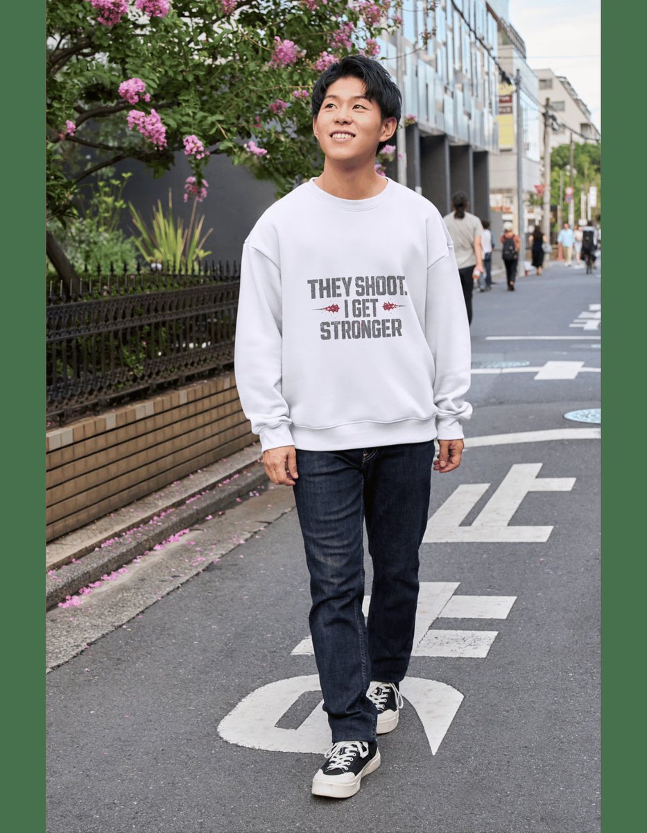 LhssnOali's tweet image. They shoot me.
I get stronger.

Wear your mindset.
👕 Getting Shot Stronger — available now
👉 bit.ly/45pkjxu

#MindsetMatters #Discipline #Tshirtsoftwitter #Motivation