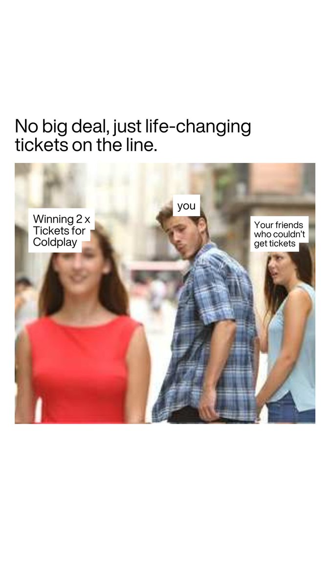 winningmomentuk's tweet image. PSA: Coldplay tickets = sold out.
But we’ve got 2 with your name on them 👀
Enter now and start planning your Wembley era. Go to the link in our bio to enter 

thetimes.com/timesplus/comp…

#ColdplayWembley #TicketDrop