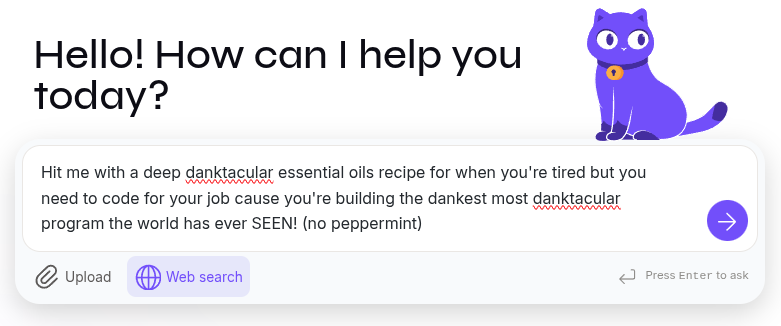 How I typically start my day <a href="/asklumo/">Lumo</a>