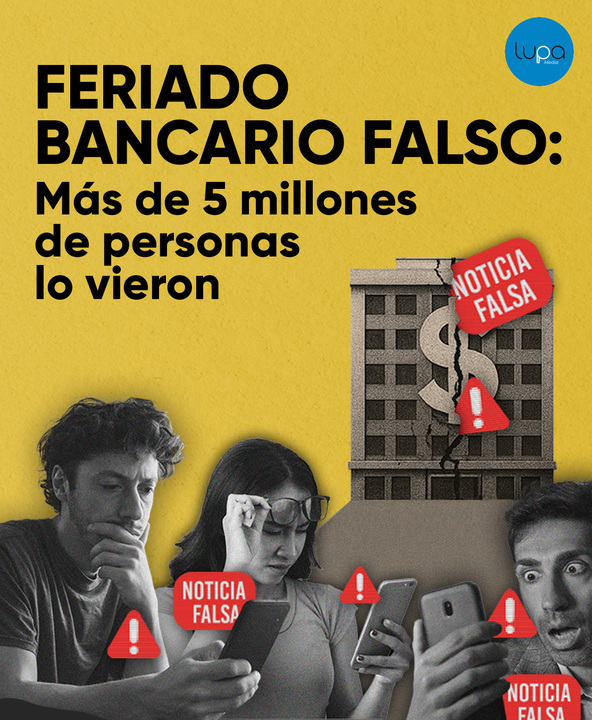🔍 #LupaTeExplica | En Ecuador, una narrativa falsa, emocional y bien distribuida provocó pánico financiero, portadas falsas y retiros por USD 164 millones en un solo día.

📌Te contamos cómo operó la desinformación financiera que superó 5,6 millones de visualizaciones y reactivó