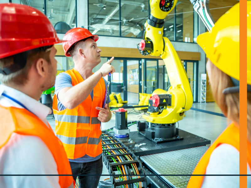 Lees hoe robotisering, inclusief cobots, binnen het MKB niet alleen de efficiëntie en kwaliteit verhoogt, maar ook het tekort aan technische vakmensen verzacht. Robotisering is geen toekomstmuziek, maar betaalbaar en schaalbaar voor ‘man-arm’ productie: eu1.hubs.ly/H0lLnwt0