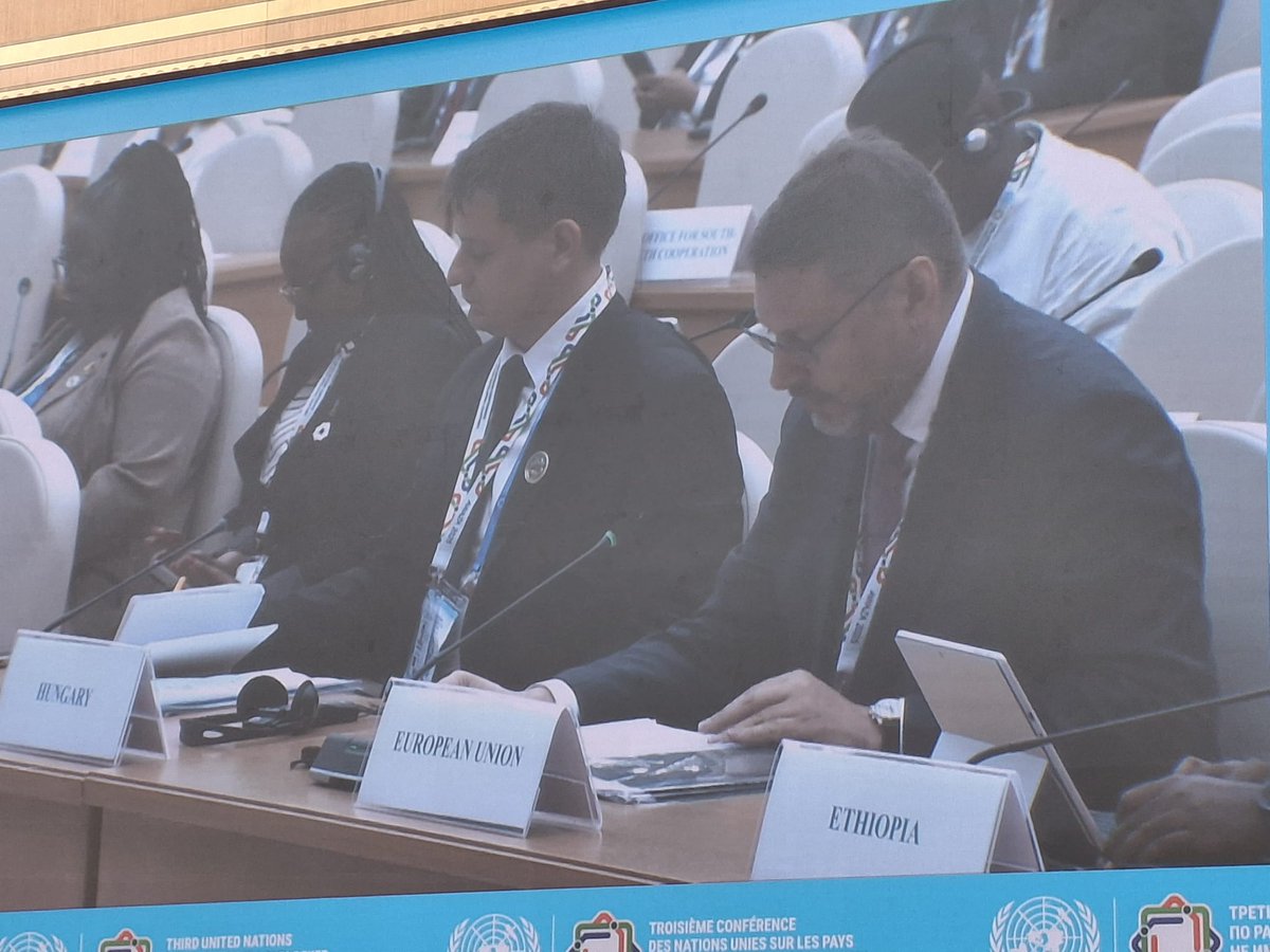 🇪🇺EU at UN-NY (@euatun) on Twitter photo At today’s #LLDC3 high-level roundtable on connectivity, <a href="/EUSR_CA/">EUSR for Central Asia</a> Stiprais addressed the urgent need to enhance connectivity through accelerated infrastructure development in transport, digital technologies, and energy sectors in Landlocked Developing Countries #LLDCs. At today’s #LLDC3 high-level roundtable on connectivity, <a href="/EUSR_CA/">EUSR for Central Asia</a> Stiprais addressed the urgent need to enhance connectivity through accelerated infrastructure development in transport, digital technologies, and energy sectors in Landlocked Developing Countries #LLDCs.