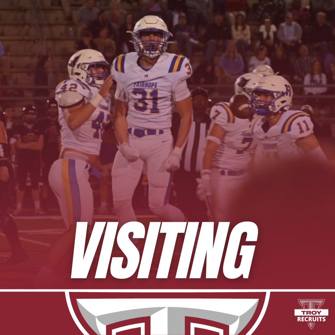TroyReport (@troy_report) on Twitter photo BREAKING: C/O 2027 Troy Trojans <a href="/TroyTrojansFB/">Troy Trojans Football 8x⚔️</a> will host 6'3 195lbs OLB/Safety Gus Faulkner <a href="/gusfaulkner14/">Gus Faulkner</a> from Fairhope High School for a visit October 4th game at Troy.
Faulkner was 8th in tackles for all of 7A 2027 grads with 49 also had 1 int and 1 defensive TD this season. BREAKING: C/O 2027 Troy Trojans <a href="/TroyTrojansFB/">Troy Trojans Football 8x⚔️</a> will host 6'3 195lbs OLB/Safety Gus Faulkner <a href="/gusfaulkner14/">Gus Faulkner</a> from Fairhope High School for a visit October 4th game at Troy.
Faulkner was 8th in tackles for all of 7A 2027 grads with 49 also had 1 int and 1 defensive TD this season.