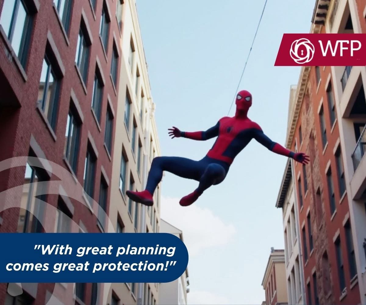 FloridaLawFirm's tweet photo. Like Peter Parker, we all have a web of responsibilities. But when it comes to protecting your assets, there’s no need to be caught in a web of uncertainty. For more information or to set up an appointment, call 954-944-2855. https://t.co/oPWBmX83uY