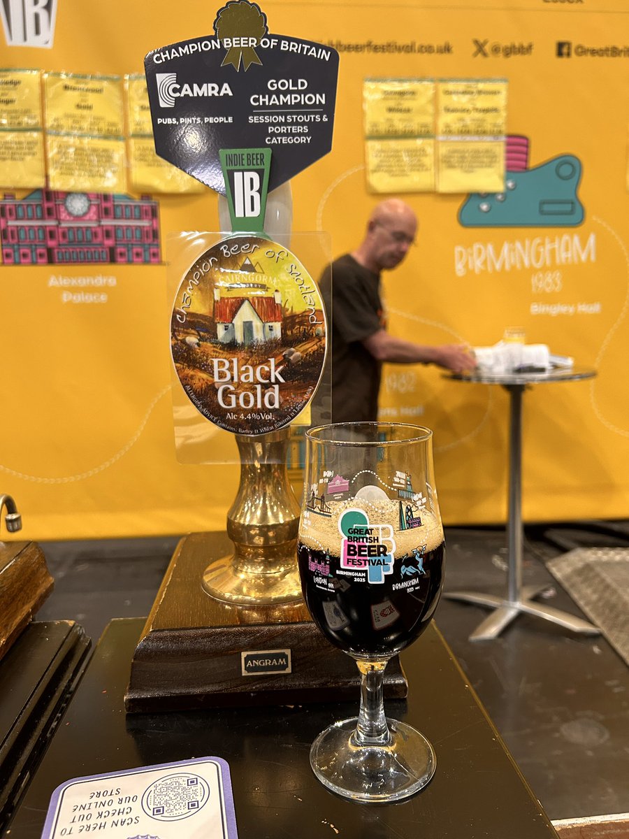Clive Mitchell 💙 (@clivebgs) on Twitter photo Caught up with a few <a href="/CAMRA_Official/">CAMRA</a> friends at <a href="/gbbf/">The Great British Beer Festival</a> - continued my odyssey through the #CBOB beers - currently enjoying Black Gold (4.4% ABV) <a href="/cairngormbrew/">Cairngorm Brewery</a> #CheersToBrew Caught up with a few <a href="/CAMRA_Official/">CAMRA</a> friends at <a href="/gbbf/">The Great British Beer Festival</a> - continued my odyssey through the #CBOB beers - currently enjoying Black Gold (4.4% ABV) <a href="/cairngormbrew/">Cairngorm Brewery</a> #CheersToBrew