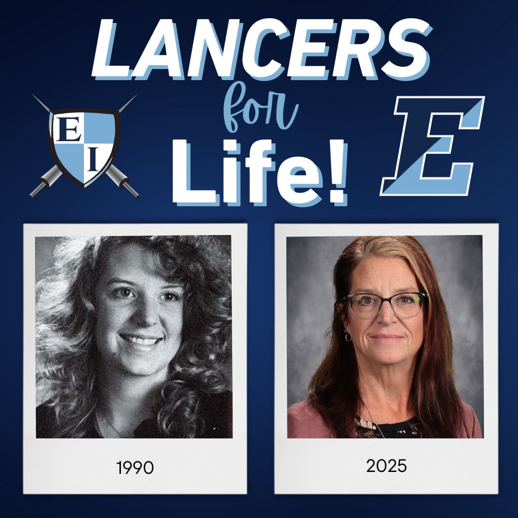This #ThrowbackThursday during #LancersForLife we are celebrating EI's LP Clerical Aide Wendy Cullen! 📚☺️ Why did she come back to East Irondequoit?!

"I was looking for a job in education and I appreciated the hours."

🤺🛡️🌟
