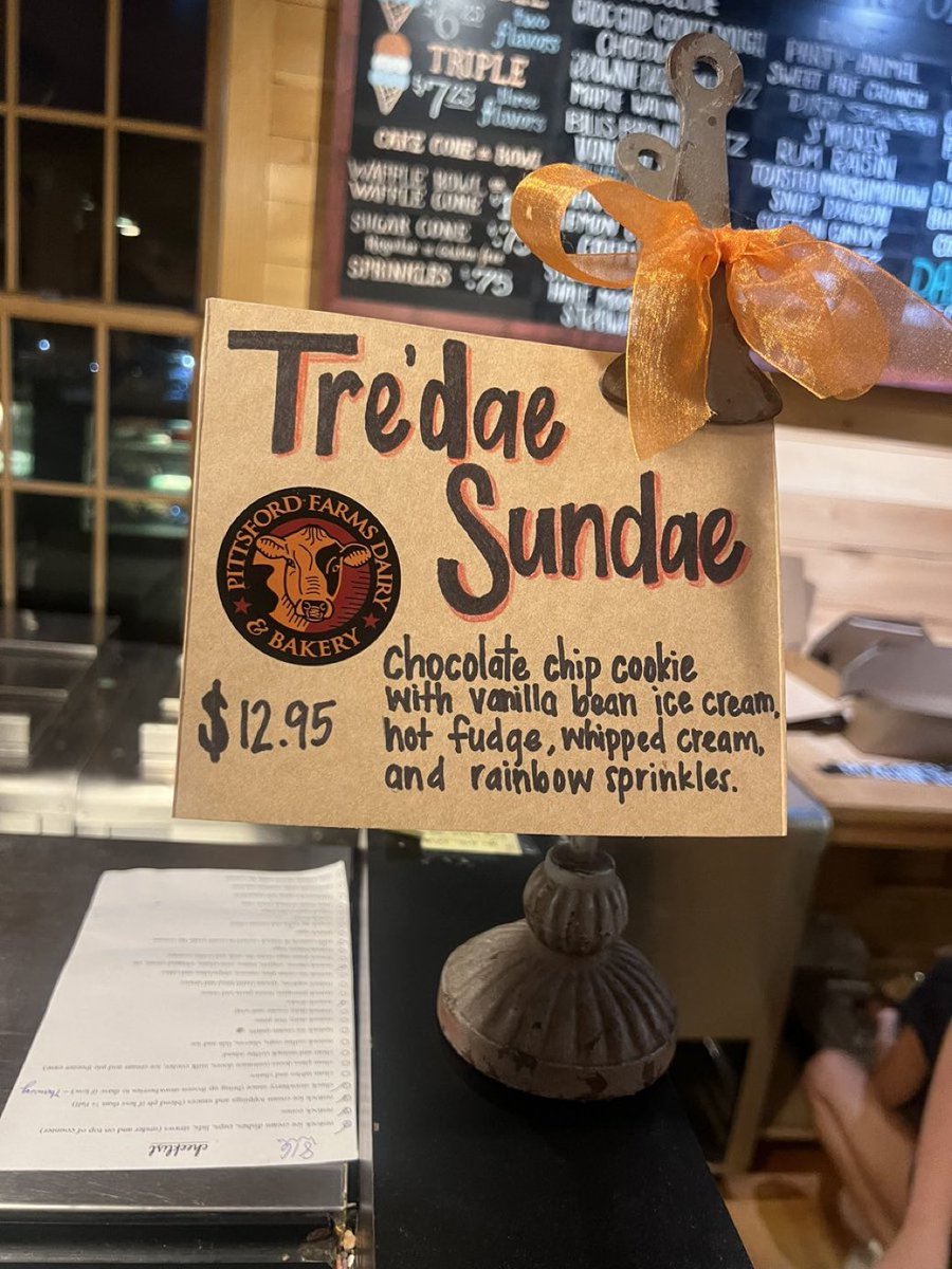 Awesome capitalization.  Yep it’s expensive but did you see ice cream AND a cookie lol