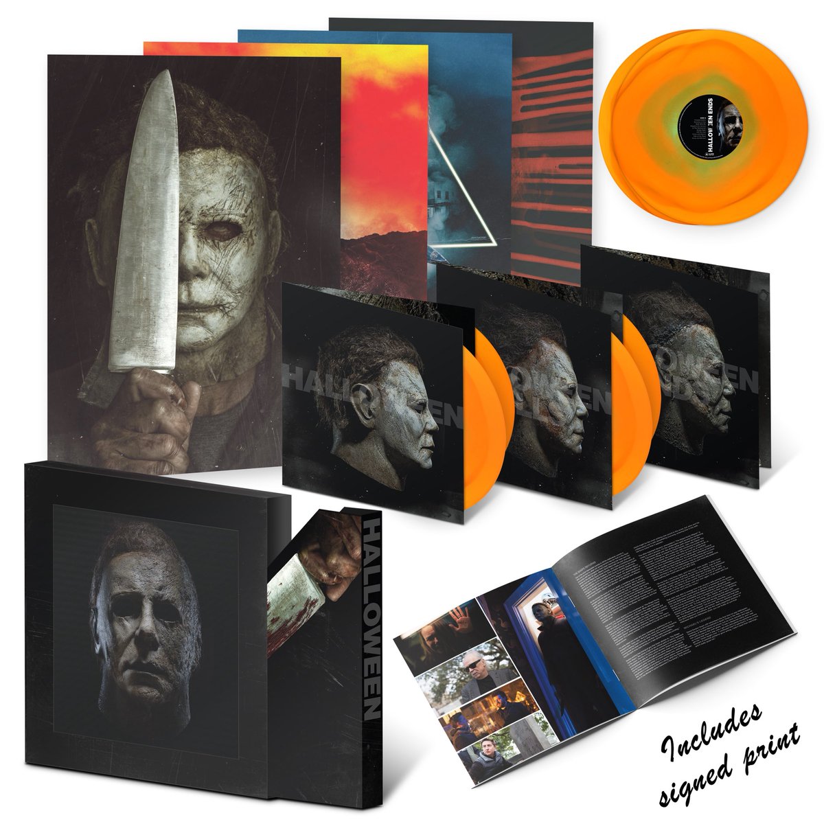 TheHorrorMaster's tweet image. Treat alert! 🎃 We held back a limited batch of signed copies of the @SacredBones exclusive Halloween: The Complete Expanded Collection boxset just for our Record Society members, who got first dibs with 24-hour early access.
Now, the few that remain are up for grabs to everyone!…