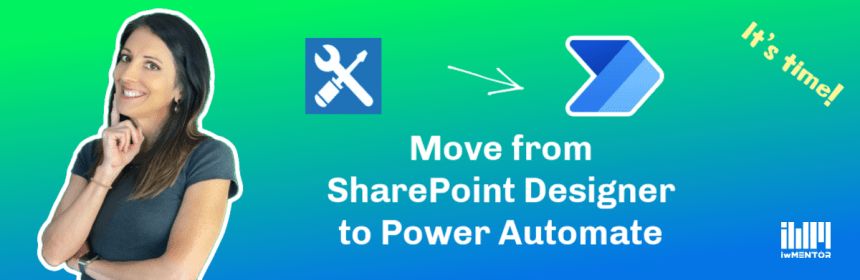 iwmentor's tweet photo. Post by @WonderLaura: How to move your old SharePoint Designer workflows to Microsoft Power Automate
https://t.co/NzxmIWEpR0
#PowerAutomate #PowerPlatform #Microsoft365 #SharePoint https://t.co/aMk9k41i4W