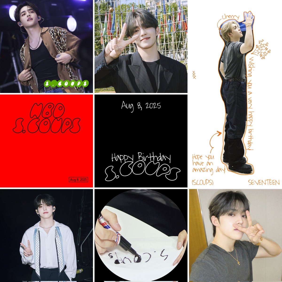 에스쿱스 생일 축하해🎉

내 인생에 나타나줘서 진심으로 고마워
덕분에 하루하루가 더 행복해진거 같아

우리 승철이 웃는거 진짜 너무 예쁜데..♡
항상 웃는 날만 가득했으면 좋겠다

항상 응원할게 사랑해 진심으로

#알로알로_번개처럼_찾아왔다_쿱스생일
#ALO_SCOUPS_DAY