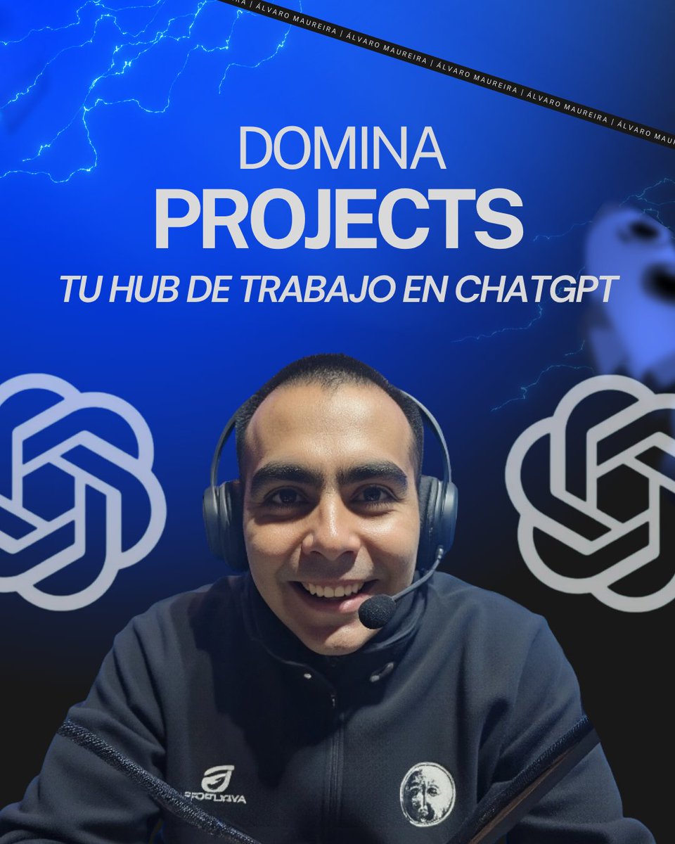 Alvarormp26's tweet image. 🧠 ChatGPT Projects = foco total.

Organizá chats, archivos e ideas en un solo lugar.
Con memoria, voz y resumen automático.
🔥 Ideal para creativos y equipos.

Comentá “PROYECTO” y te muestro cómo activarlo.

#ChatGPTProjects #IA #Productividad #AlvaroTips