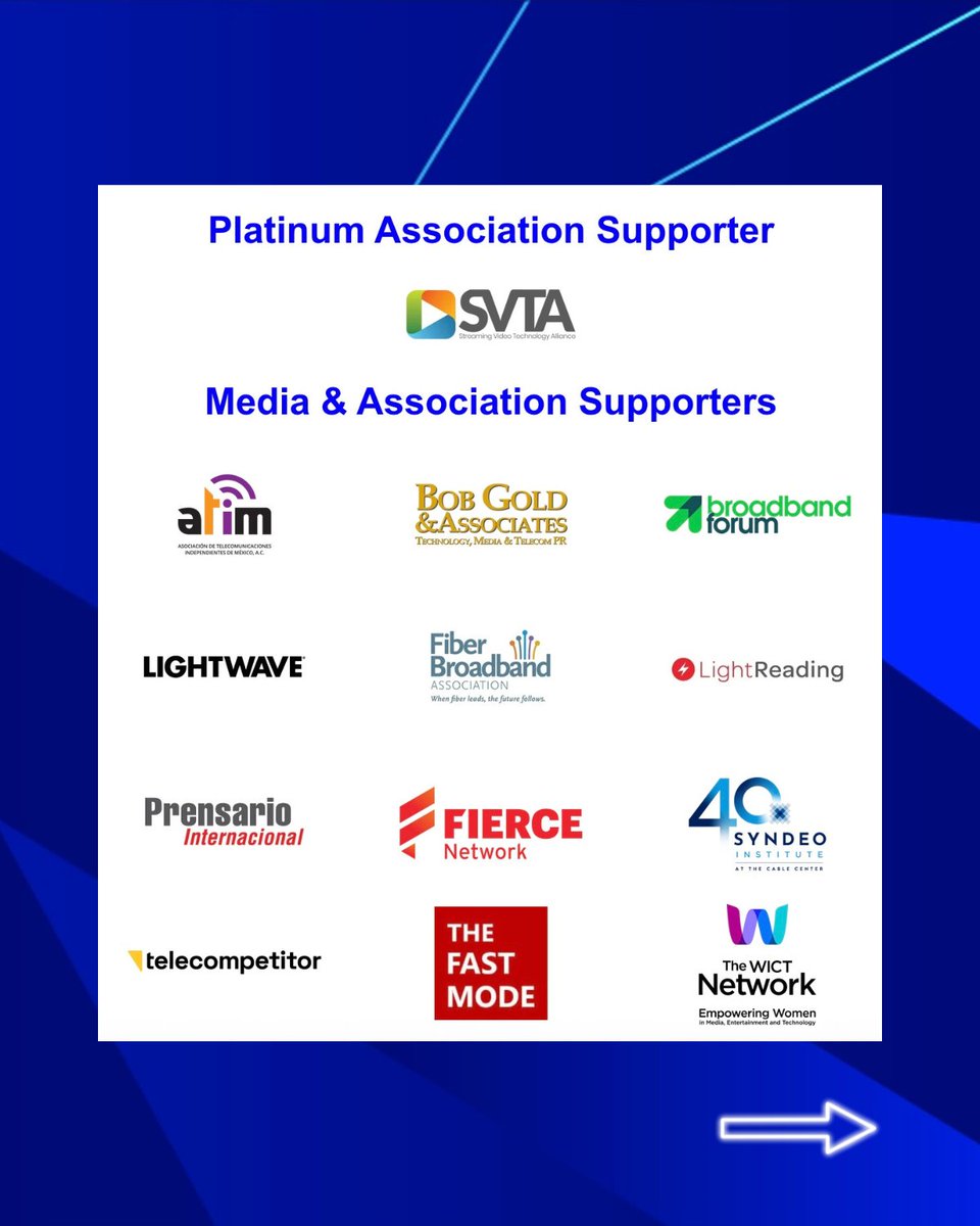 scte's tweet image. We’re grateful for our incredible supporters of #TechExpo25. Thank you for being a part of this journey. The future of broadband, together.

Not registered yet? There’s still time to join us: cablela.bs/4ops5QP