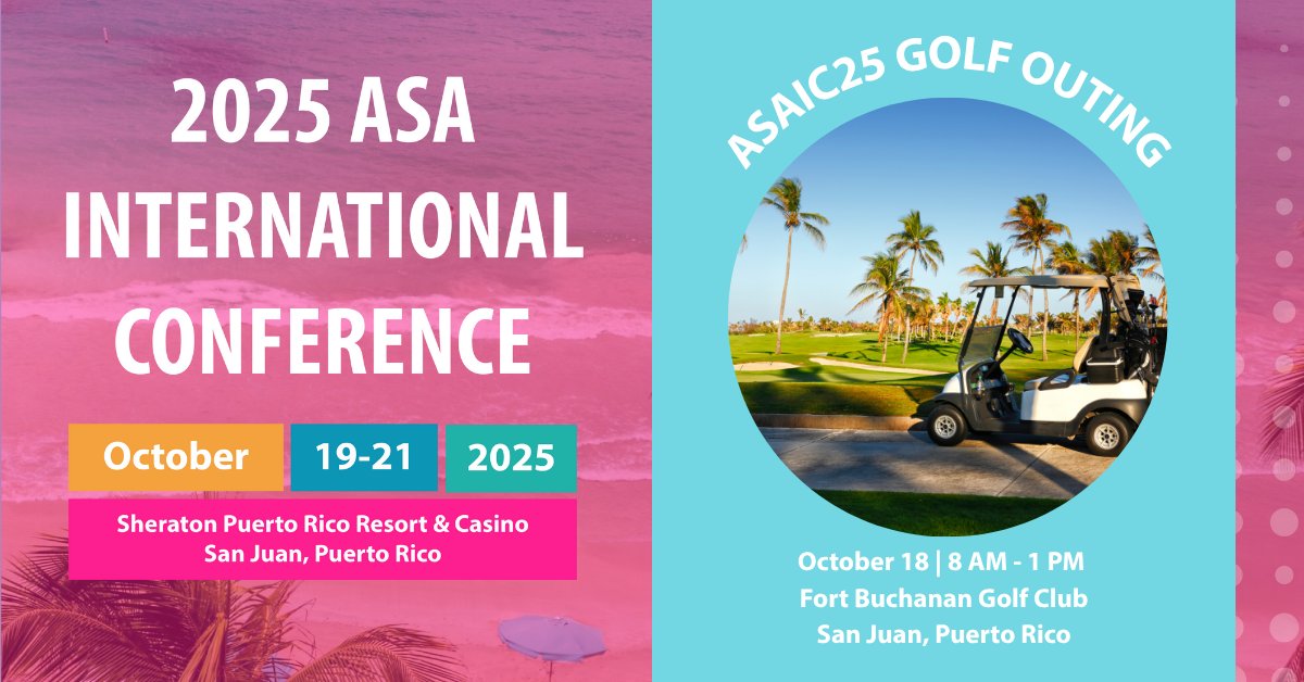 ⛳️ Join us for ASA's 5th annual Golf Outing on Saturday, 10/18, then dive into exciting pre- and post-conference events like the Coastal Cleanup, Art &amp; Culture Tour, and more!🌴 Register now to lock in the early bird rate: bit.ly/3UJIim5  #ASAappraisers